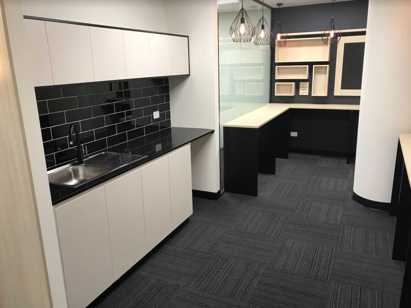 internal office kitchen design